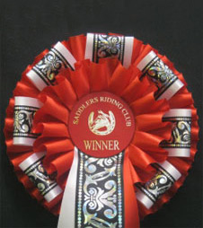 S11 rosette from showstoppers rosettes and trophies